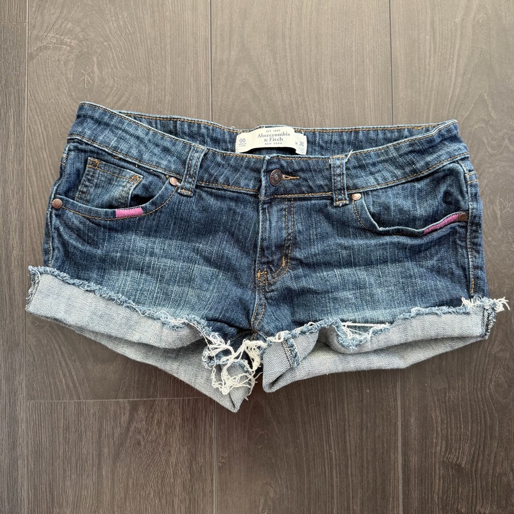 Abercrombie & Fitch - Blue Denim Shorts